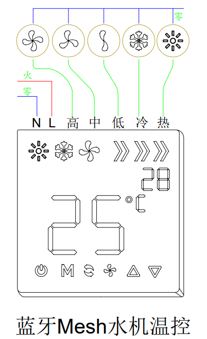 蓝牙温控-水机联动